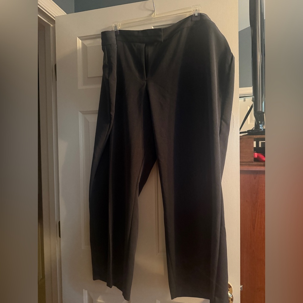 Ashley Stewart Women's Black Trousers